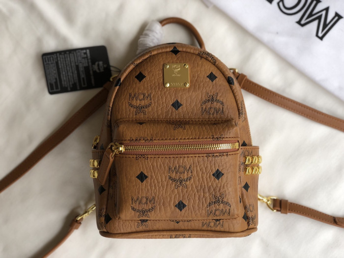 mcm02 bags rivits backpack 0168241