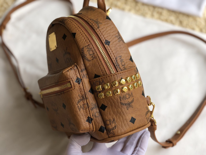mcm02 bags rivits backpack 0168241