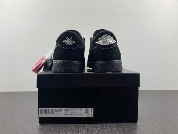 air jordan 1 retro low og sp travis scott black phantom dm7866-001