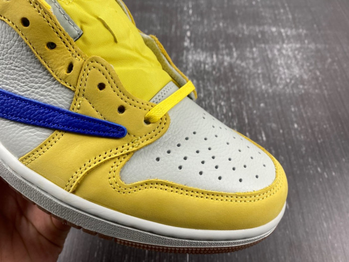 Travis Scott x Air Jordan 1 Low OG “Canary” DZ4137-700