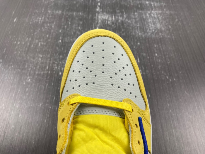 Travis Scott x Air Jordan 1 Low OG “Canary” DZ4137-700