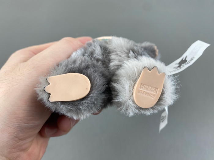 POP MART LABUBU GREY LB01