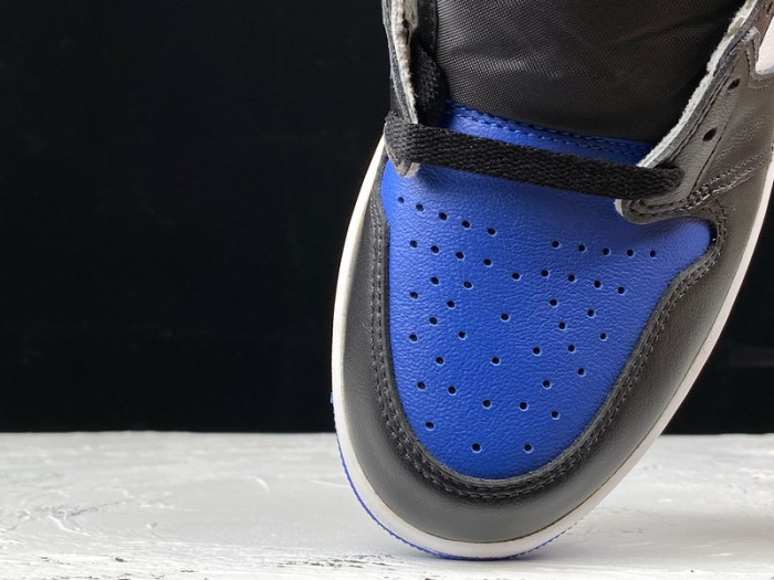 air jordan 1 retro high black game royal - 555088-041‎