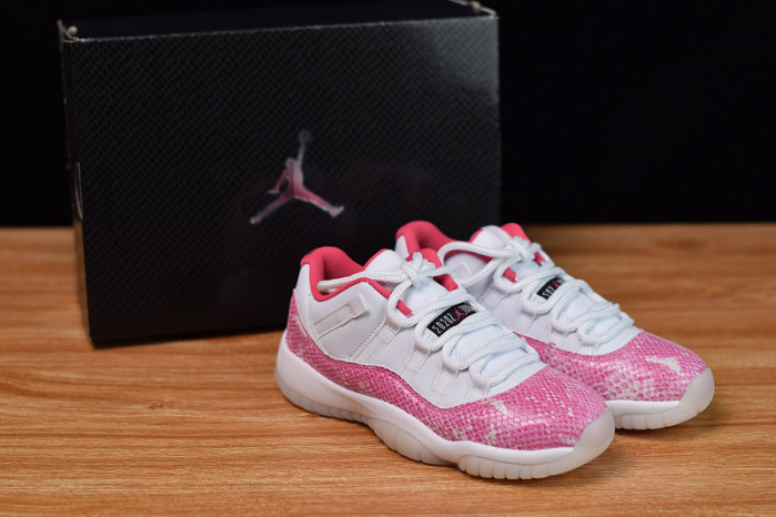jordan 11 retro low snake rust pink (w) - ah7860-106