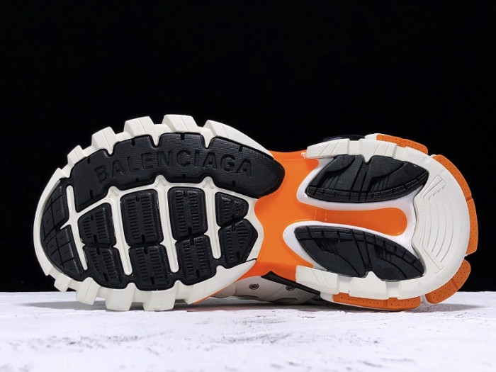 bl tess s. gomma trek low sneakers white orange h903p029