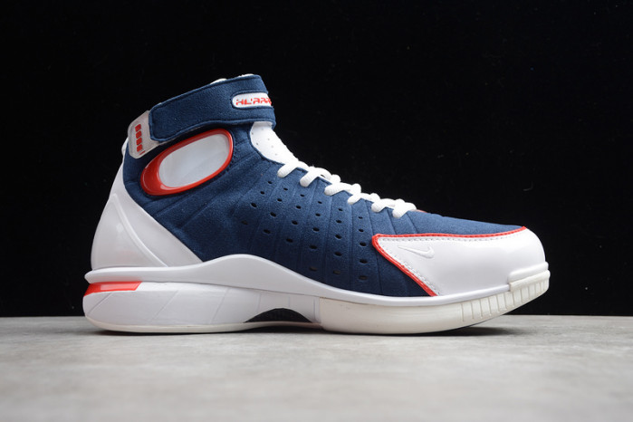 air zoom huarache 2k4 navy blue/white/red 308475-400
