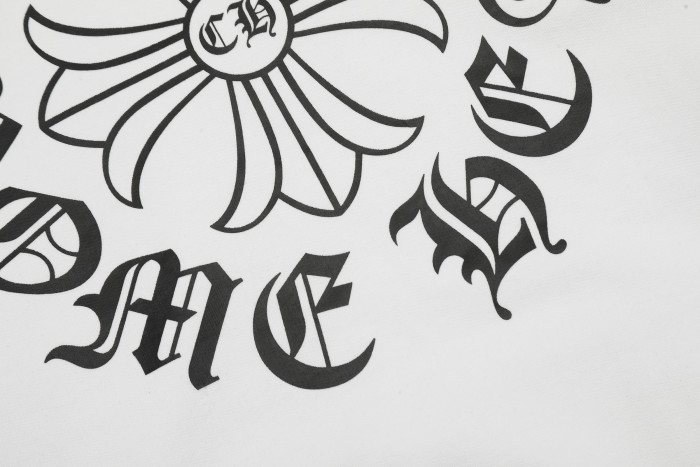 Chrome Hearts Horseshoe Floral Zip Up Hoodie KE811