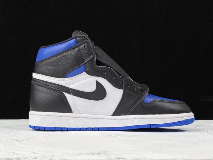 air jordan 1 retro high black game royal - 555088-041‎