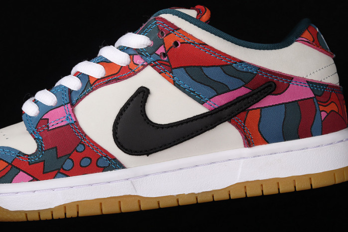 nike sb dunk low pro parra abstract art (2021) - dh7695-600
